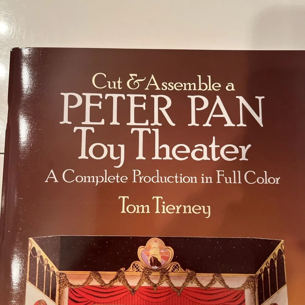 Peter Pan Toy Theatre to Cut and Assemble by Tom Tierney (1983)‎